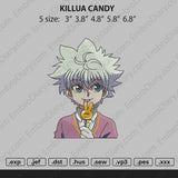 Killua Candy Embroidery