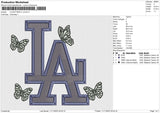 La Butterfly v2 Embroidery