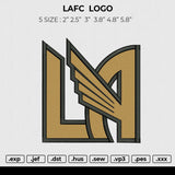 LAFC  Logo Embroidery
