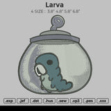 Larva Embroidery