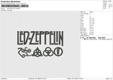 LED ZEPPLIN Embroidery