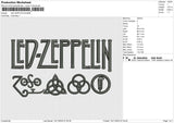 LED ZEPPLIN Embroidery