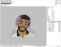 Lil Uzi Rapper Embroidery