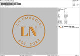 Ln Embroid Embroidery File 6 sizes