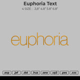 Euphoria Text