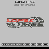 LOPEZ TIREZ Embroidery