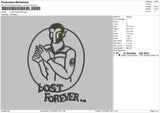 Lost Forever Embroidery