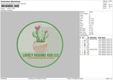 Lovely Embroidery File 6 sizes