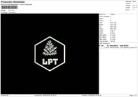 Lpt Embroidery File 6 sizes