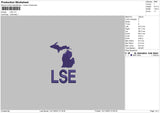 Lse Embroidery File 6 sizes