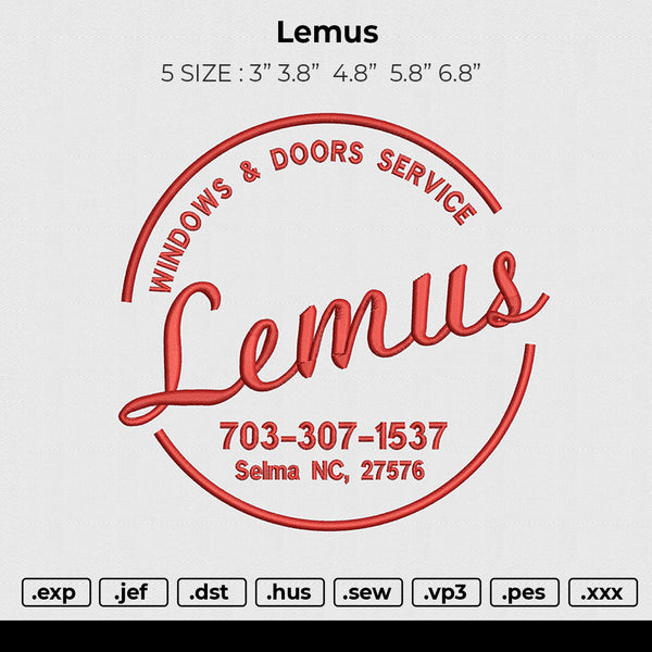 Lemus Embroidery