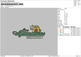 Los Aguacateros Embroidery File 6 sizes