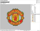 Manchester United Embroidery