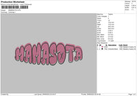 Mamasota Embroidery File 6 sizes