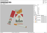 Marlborov2 Embroidery File 6 sizes