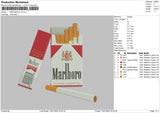 Marlborov2 Embroidery File 6 sizes