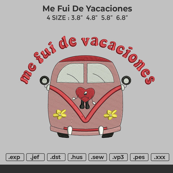 Me Fui De Vacaciones