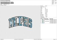 MEMPHIS APL Embroidery