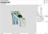 Messi V4 Embroidery File 6 sizes