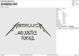 METALLICA Embroidery