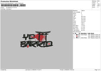 Mi Barrio V3 Embroidery File 6 sizes