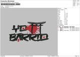 Mi Barrio V3 Embroidery File 6 sizes