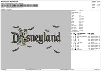 Mickey Mummy Land Embroidery File 6 sizes