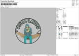 Migos Embroidery File 6 sizes