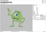 Mike W02 Embroidery File 6 sizes