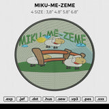 MIKU-ME-ZEME Embroidery