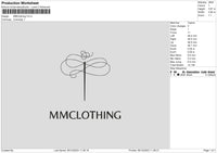 Mmcloth Embroidery File 6 sizes