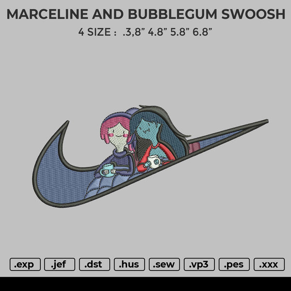 Marceline And Bubblegum Swoosh