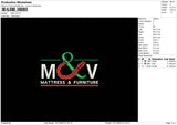 Mnv Embroidery File 6 sizes