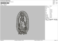 Maria 0312 Embroidery File 6 sizes