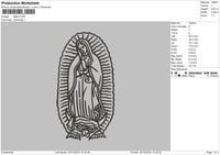 Maria 0312 Embroidery File 6 sizes