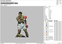 Muhammad Ali v2 Embroidery