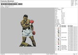 Muhammad Ali v2 Embroidery