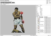 Muhammad Ali v2 Embroidery