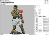 Muhammad Ali v2 Embroidery