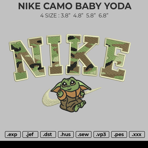 Nike Camo Baby Yoda