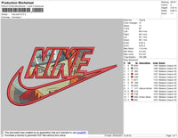 Nike Pain Embroidery