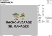 Nacho Average Embroidery