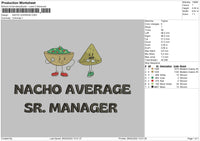 Nacho Average Embroidery