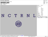 NCTRNL embroidery