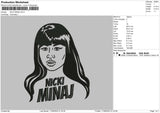 Nicki Minaj Embroidery