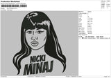 Nicki Minaj Embroidery