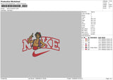 Nike Aladdin Embroidery File 6 sizes