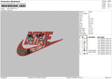 Nike Armin Embroidery File 6 sizes