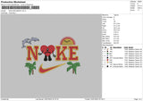 NIKE BAD BANNY Embroidery