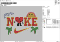 NIKE BAD BANNY Embroidery